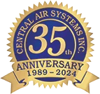 Central Air Systems is Celebrating their 34th Anniversary