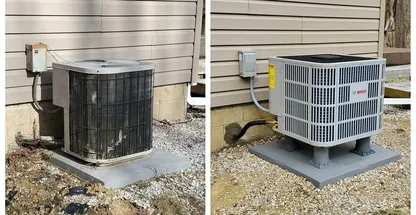 Condenser unit installed with 0% financing