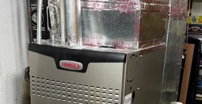 Lennox Signature Collection furnace installation