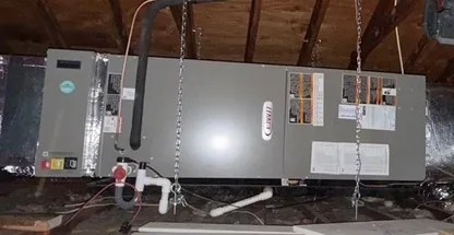 Furnace system in Amityville home