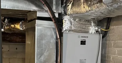 High-efficiency Lennox furnace with variable-speed blower
