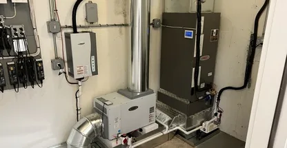 Indoor air quality system for West Bayshore home