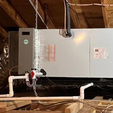 Furnace system installed in a Long Island home